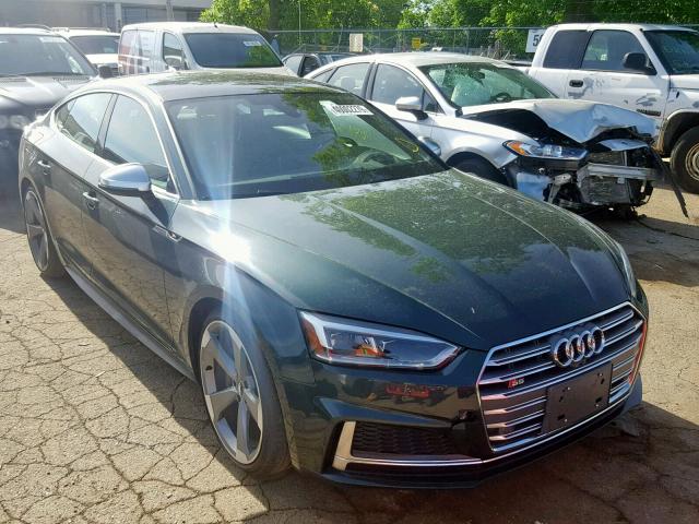 WAUC4DF55JA006607 - 2018 AUDI S5 PRESTIG GREEN photo 1