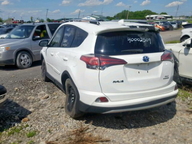 JTMRJREV8GD005690 - 2016 TOYOTA RAV4 HV XL WHITE photo 3