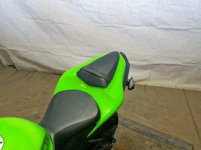 JKAZX4P147A011090 - 2007 KAWASAKI ZX600 P GREEN photo 6