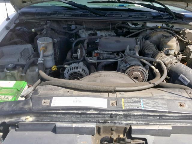 1GTCS19X438284347 - 2003 GMC SONOMA WHITE photo 7