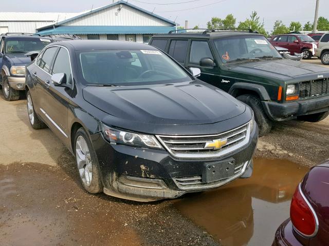 1G1165S33FU137502 - 2015 CHEVROLET IMPALA LTZ BLACK photo 1