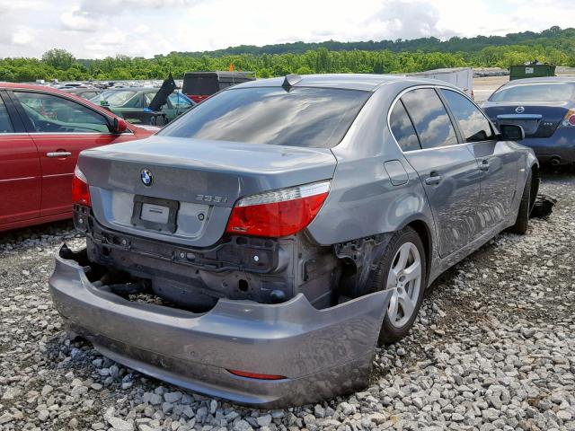 WBANW13518CZ72618 - 2008 BMW 535 I GRAY photo 4