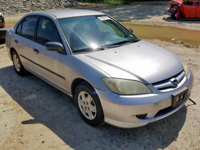 2HGES16364H557683 - 2004 HONDA CIVIC DX V SILVER photo 1