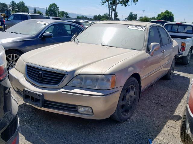 JH4KA9652YC016450 - 2000 ACURA 3.5RL BEIGE photo 2