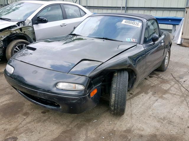 JM1NA3530R0507775 - 1994 MAZDA MX-5 MIATA BLACK photo 2