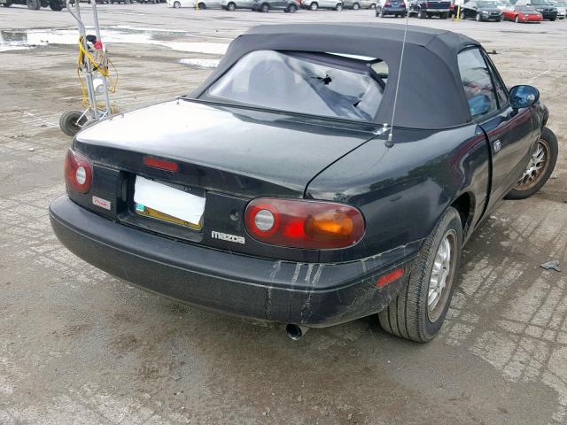 JM1NA3530R0507775 - 1994 MAZDA MX-5 MIATA BLACK photo 4