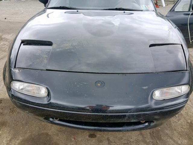 JM1NA3530R0507775 - 1994 MAZDA MX-5 MIATA BLACK photo 7