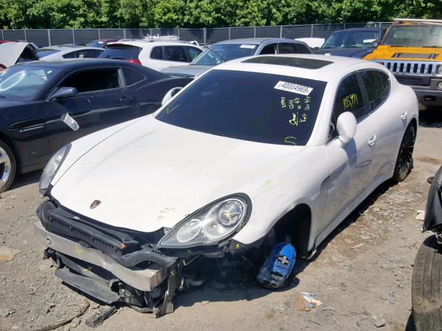 WP0AB2A74BL061147 - 2011 PORSCHE PANAMERA S WHITE photo 2