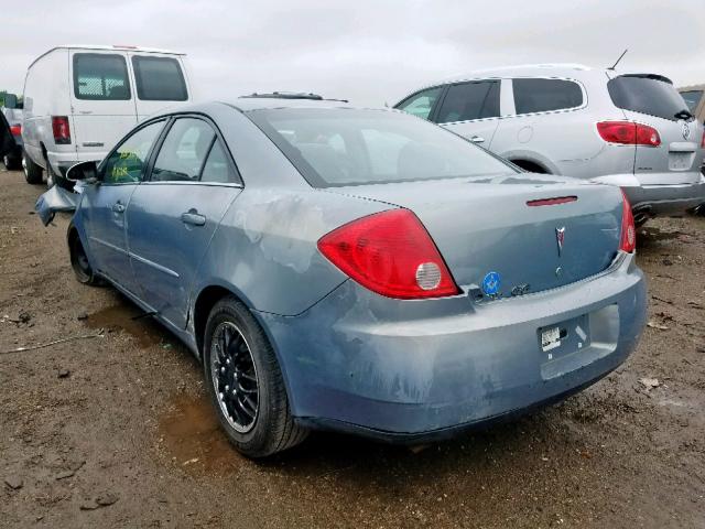 1G2ZF57B184174050 - 2008 PONTIAC G6 VALUE L GRAY photo 3