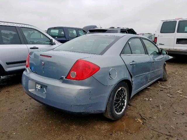 1G2ZF57B184174050 - 2008 PONTIAC G6 VALUE L GRAY photo 4