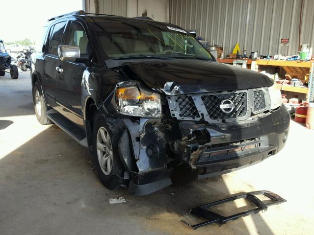 5N1BA0ND2BN616169 - 2011 NISSAN ARMADA SV BLACK photo 1