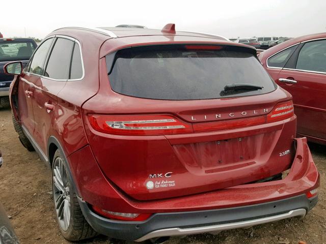 5LMTJ3DH4GUJ26966 - 2016 LINCOLN MKC RESERV RED photo 3