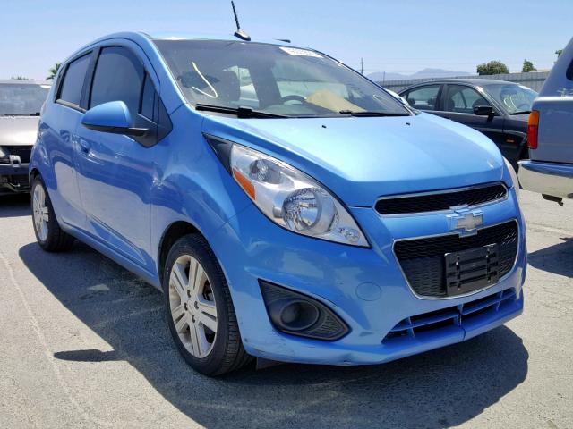 KL8CB6S99DC507305 - 2013 CHEVROLET SPARK LS BLUE photo 1