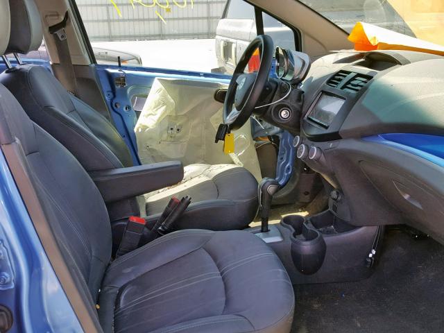 KL8CB6S99DC507305 - 2013 CHEVROLET SPARK LS BLUE photo 5