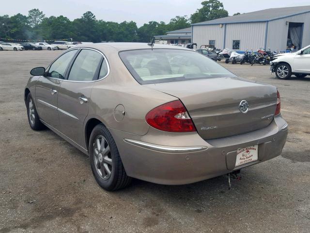 2G4WD582971206767 - 2007 BUICK LACROSSE C BROWN photo 3