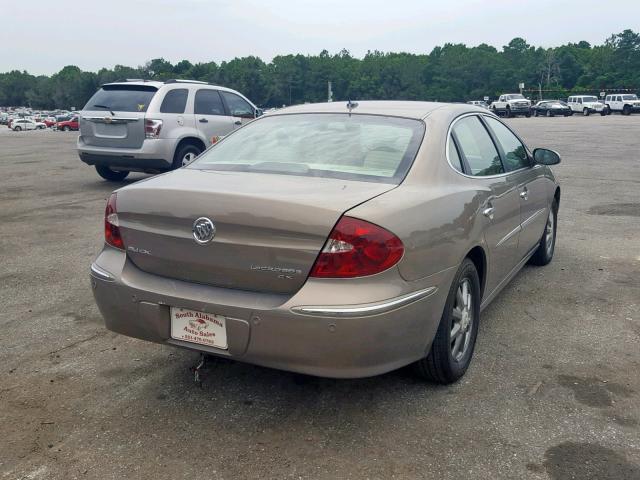 2G4WD582971206767 - 2007 BUICK LACROSSE C BROWN photo 4