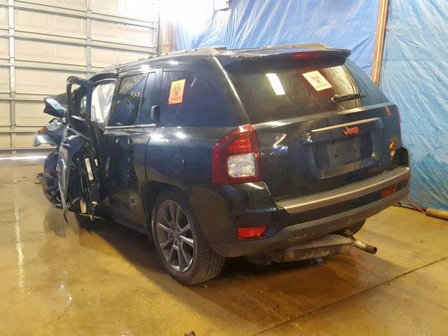 1C4NJCBB6GD785713 - 2016 JEEP COMPASS SP შავი ფოტო 3