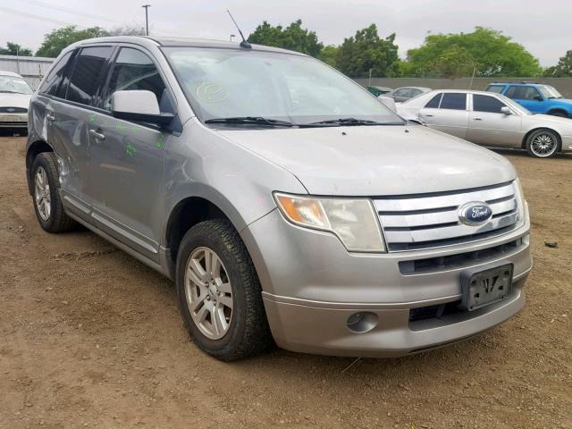 2FMDK38C28BA89765 - 2008 FORD EDGE SEL GRAY photo 1