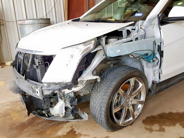 3GYFNBEY6AS611161 - 2010 CADILLAC SRX PERFOR WHITE photo 9