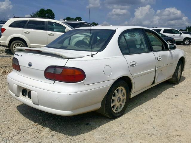 1G1NE52M1W6176879 - 1998 CHEVROLET MALIBU LS WHITE photo 4