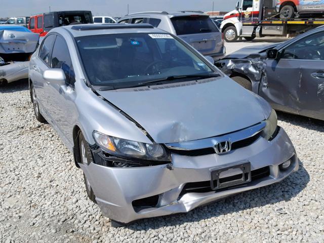 2HGFA1F95AH531454 - 2010 HONDA CIVIC EXL SILVER photo 1