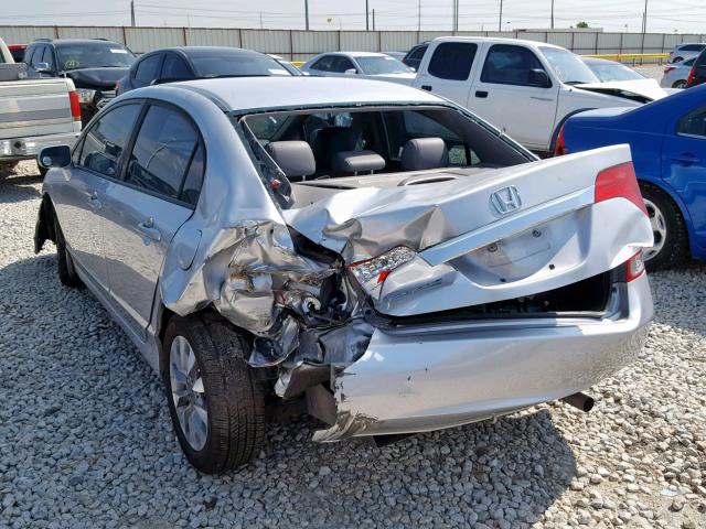 2HGFA1F95AH531454 - 2010 HONDA CIVIC EXL SILVER photo 3