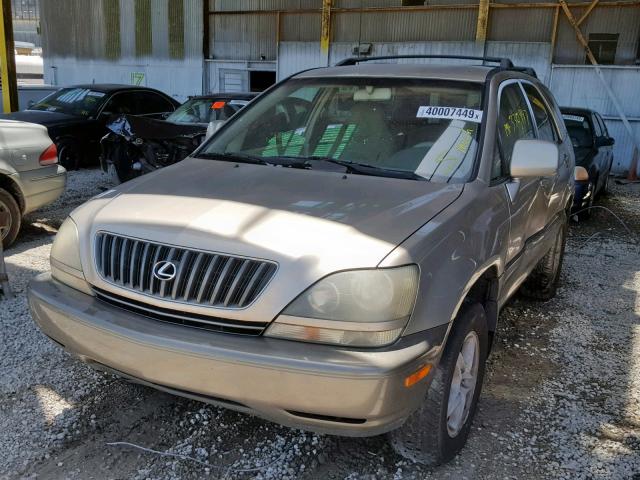 JT6GF10U9Y0051103 - 2000 LEXUS RX 300 GOLD photo 2