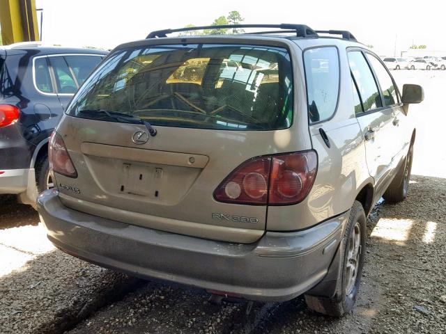 JT6GF10U9Y0051103 - 2000 LEXUS RX 300 GOLD photo 4