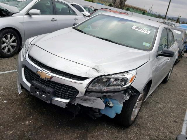 1G11A5SA3GU160809 - 2016 CHEVROLET MALIBU LIM SILVER photo 2