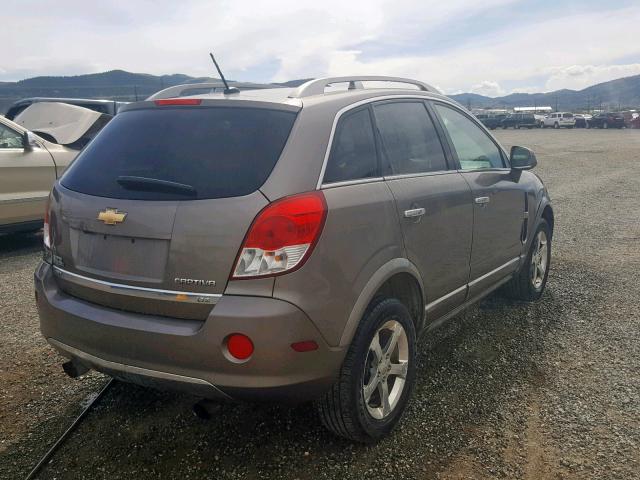 3GNFL4E51CS608806 - 2012 CHEVROLET CAPTIVA SP BROWN photo 4