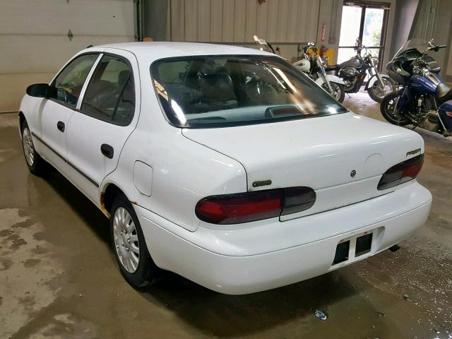 1Y1SK5262TZ061976 - 1996 GEO PRIZM BASE WHITE photo 3