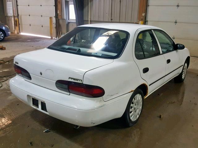 1Y1SK5262TZ061976 - 1996 GEO PRIZM BASE თეთრი ფოტო 4