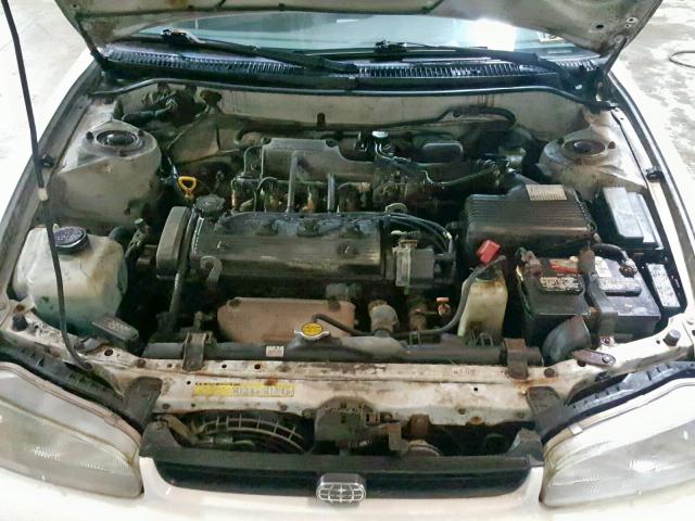 1Y1SK5262TZ061976 - 1996 GEO PRIZM BASE თეთრი ფოტო 7