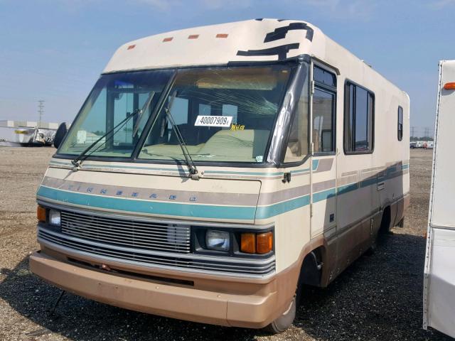 1GBJP37WXJ3331345 - 1988 WINNEBAGO CHEFTIN BEIGE photo 2