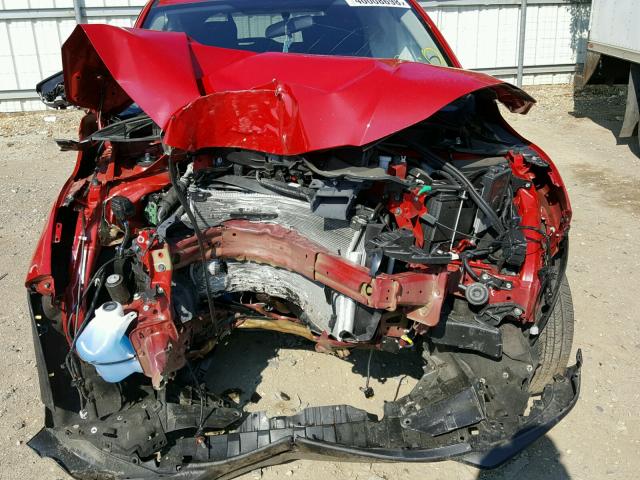 3CZRU6H57GM750480 - 2016 HONDA HR-V EX RED photo 7