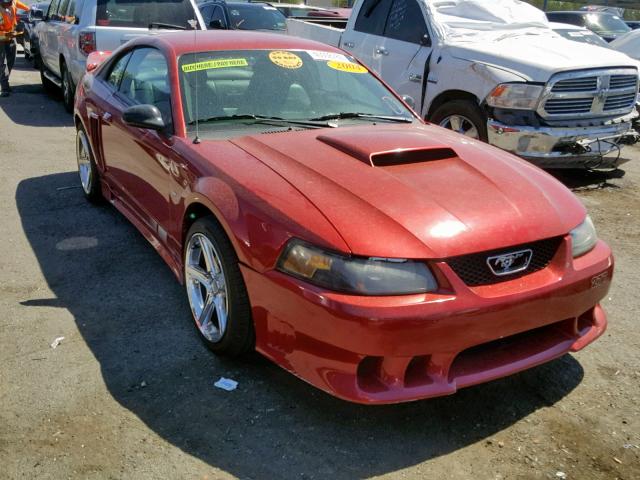1FAFP42X74F187849 - 2004 FORD MUSTANG GT RED photo 1