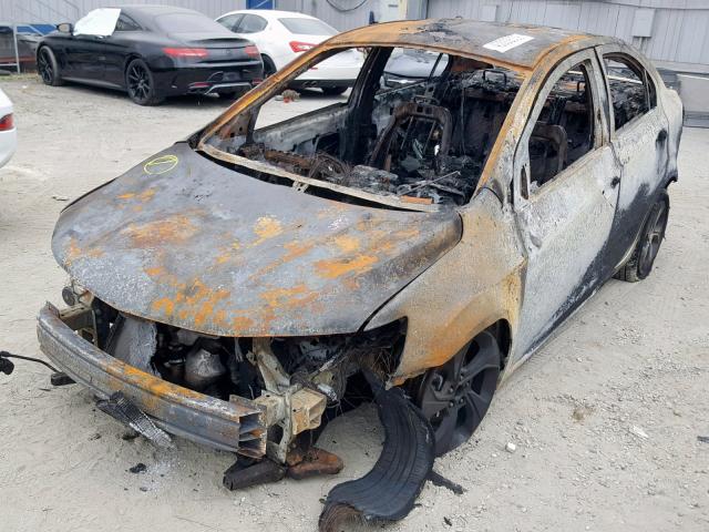 1G1JF5SB7J4107337 - 2018 CHEVROLET SONIC PREM BURN photo 2