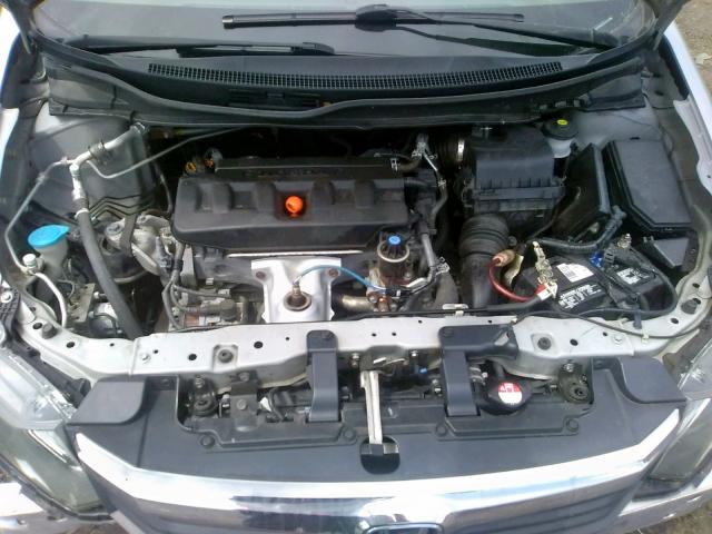 2HGFB2F94CH526185 - 2012 HONDA CIVIC EXL SILVER photo 7