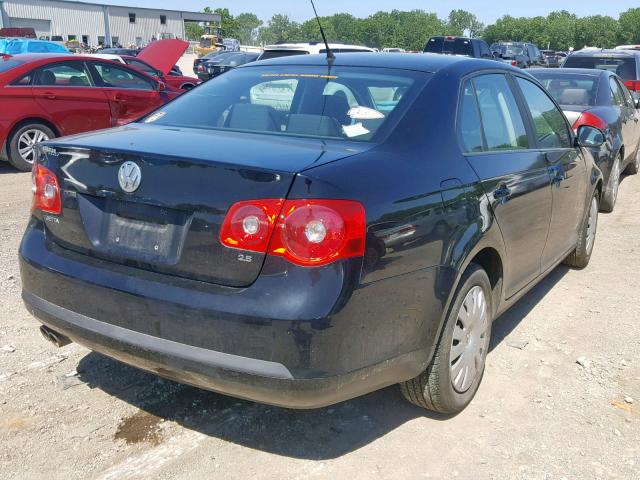 3VWHG71K77M066248 - 2007 VOLKSWAGEN JETTA 2.5 BLACK photo 4