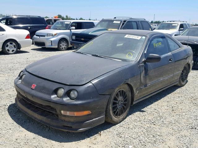 JH4DC434XTS019810 - 1996 ACURA INTEGRA RS BLACK photo 2