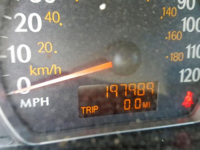 1G8AJ52F94Z191039 - 2004 SATURN ION LEVEL GOLD photo 8