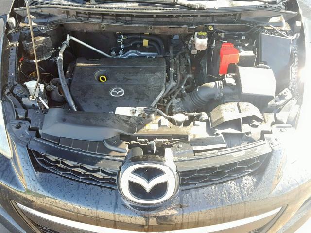 JM3ER2A56B0377248 - 2011 MAZDA CX-7 BLACK photo 7