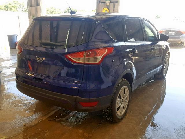 1FMCU0F74EUC67899 - 2014 FORD ESCAPE S BLUE photo 4