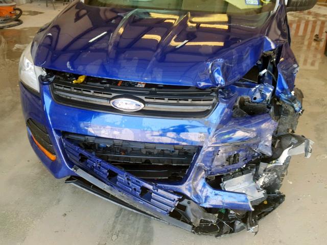 1FMCU0F74EUC67899 - 2014 FORD ESCAPE S BLUE photo 9