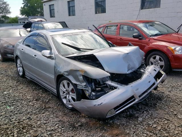 JH4KB2F65AC001900 - 2010 ACURA RL SILVER photo 1