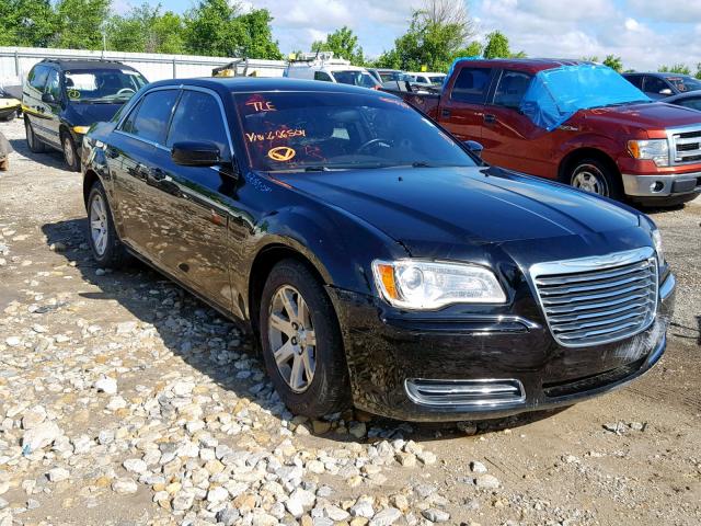 2C3CCAAG6DH626504 - 2013 CHRYSLER 300 BLACK photo 1