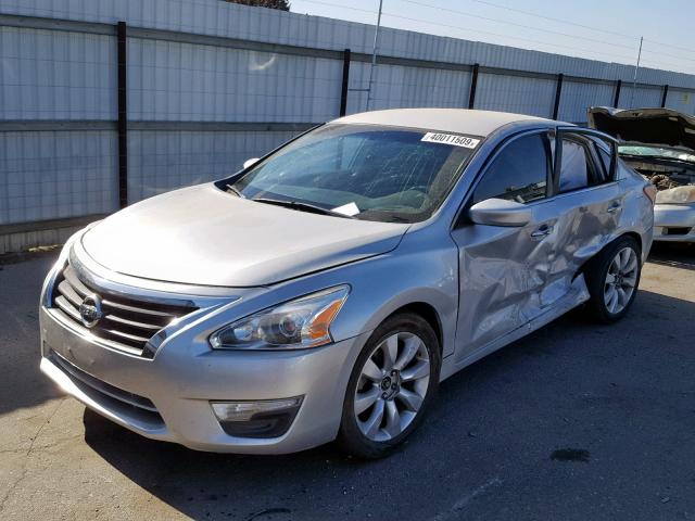 1N4AL3AP2DN447405 - 2013 NISSAN ALTIMA 2.5 SILVER photo 2