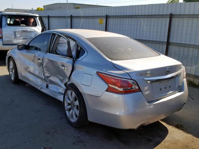 1N4AL3AP2DN447405 - 2013 NISSAN ALTIMA 2.5 SILVER photo 3