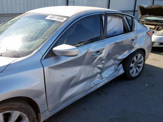 1N4AL3AP2DN447405 - 2013 NISSAN ALTIMA 2.5 SILVER photo 9