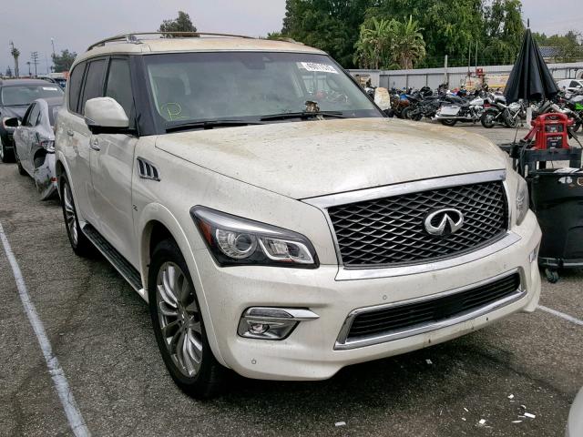 JN8AZ2ND5H9830017 - 2017 INFINITI QX80 BASE CREAM photo 1